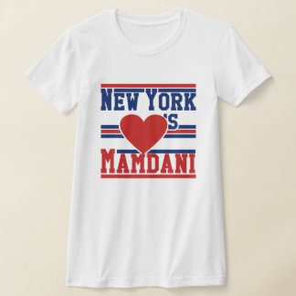 Camiseta Nueva York Ama Al Alcalde Zohran Mamdani NYC