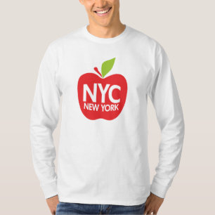 Camiseta Nueva York Apple grande