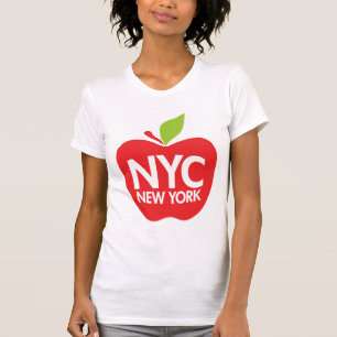Camiseta Nueva York Apple grande