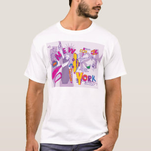 Camiseta Nueva York City NYC ~ Famosos lugares turísticos