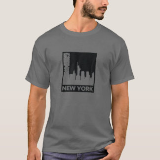 Camiseta Nueva York City NYC Skyline Retro 70S 80S Sunset S