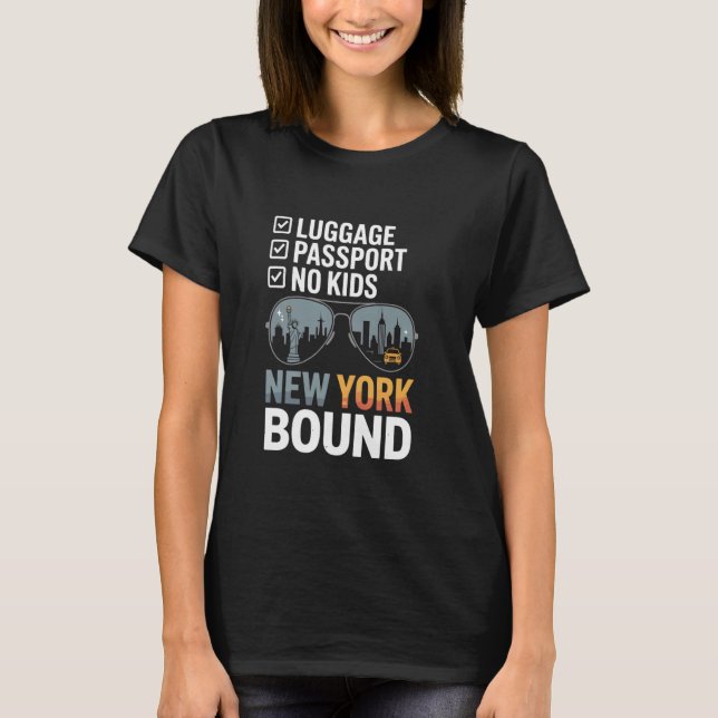 Camiseta Nueva York City Vacation Trip USA Souvenirs (Anverso)