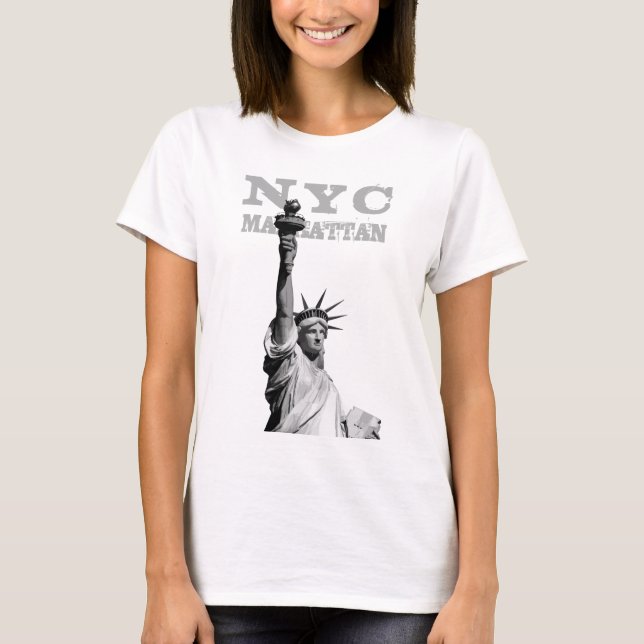 Camiseta Nueva York Ciudad Nyc Estatua de la Libertad de Ma (Anverso)
