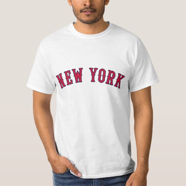 Camiseta Nueva York contra los rivales de Boston (Anverso)
