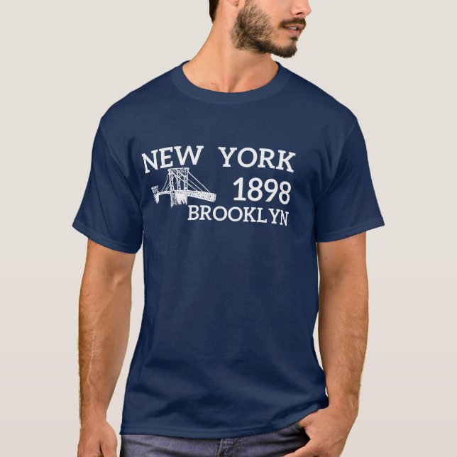 Camiseta Nueva York de Brooklyn (Anverso)