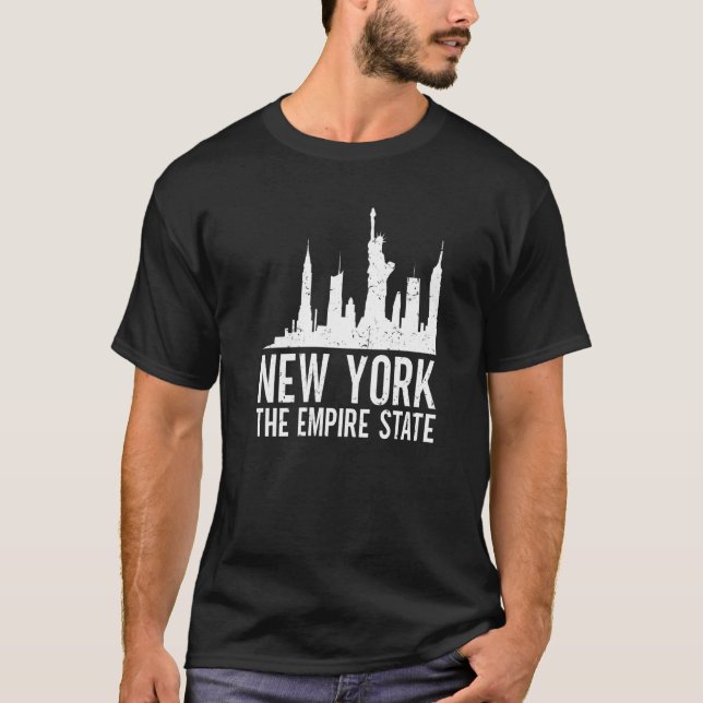 Camiseta Nueva York El Estado Imperio (Anverso)