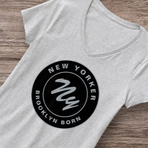 Camiseta Nueva York Empire Stater Born Brooklyn Ny