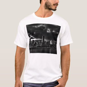 Camiseta Nueva York en blanco y negro
