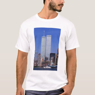Camiseta Nueva York, Estados Unidos. Torres gemelas del fam