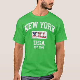 Camiseta Nueva York Estados Unidos XXL Diseño atlético 1