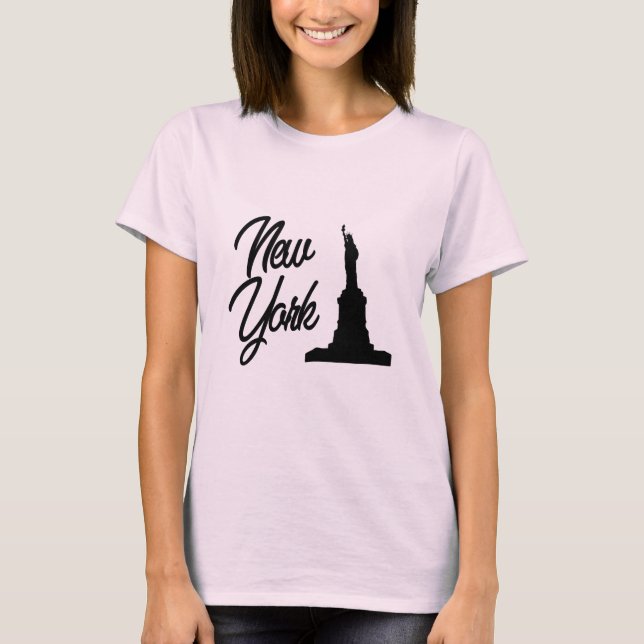 Camiseta Nueva York, estatua de la libertad (Anverso)