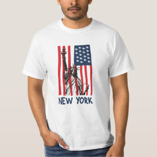 Camiseta Nueva York Estatua de la Libertad Estados Unidos B