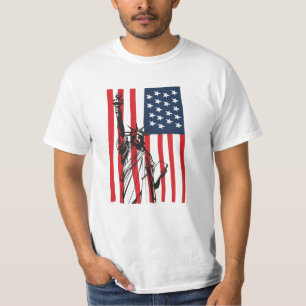 Camiseta Nueva York Estatua de la Libertad Estados Unidos B