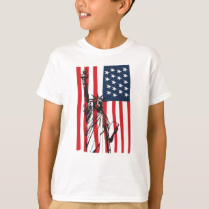 Camiseta Nueva York Estatua de la Libertad Estados Unidos B