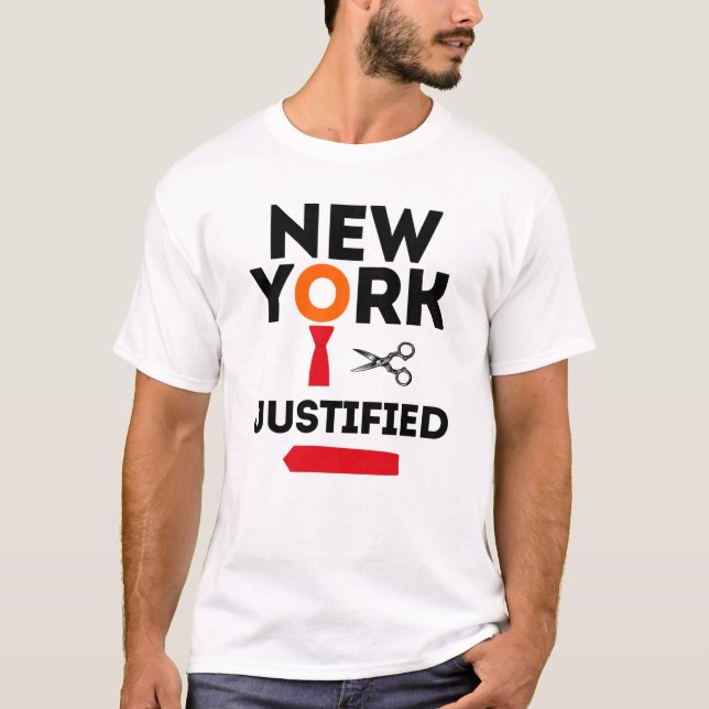 Camiseta Nueva York justificada, condenas de culpabilidad (Anverso)