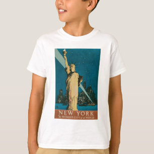 Camiseta Nueva York: La ciudad de la maravilla del poster