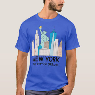 Camiseta Nueva York La Ciudad De Los Sueños