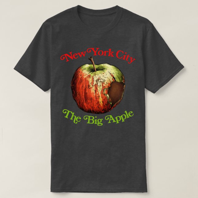 Camiseta Nueva York La Gran Manzana (Diseño del anverso)
