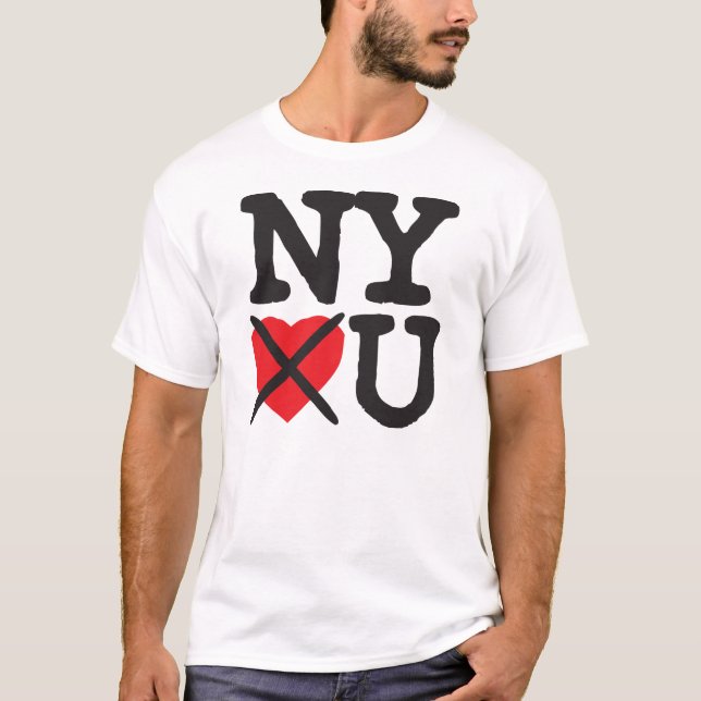 Camiseta Nueva York le odia (Anverso)
