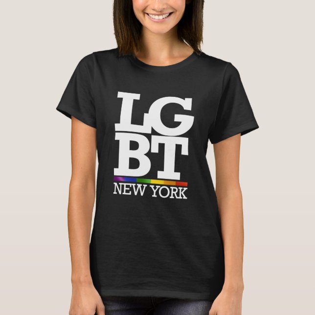 Camiseta NUEVA YORK LGBT -- .png (Anverso)