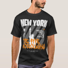 Camiseta Nueva York Los Cinco Boroughs