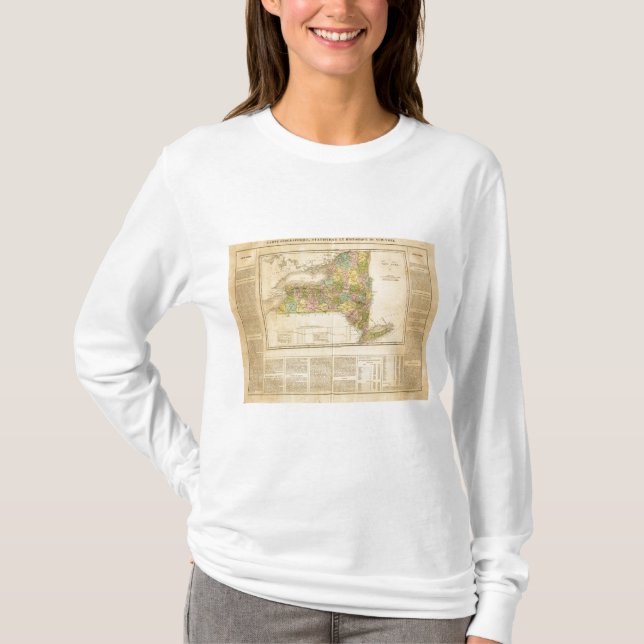 Camiseta Nueva York, los E.E.U.U. (Anverso)