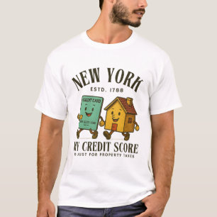 Camiseta Nueva York: mi calificación crediticia es solo par