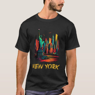 Camiseta Nueva York monumento conmemorativo de Nueva York