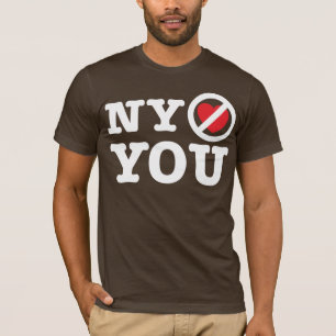Camiseta Nueva York no le ama parodia ny del amor de i