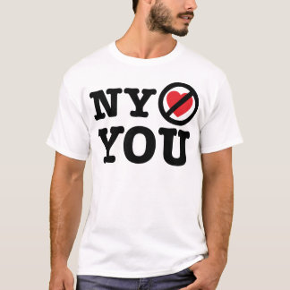 Camiseta Nueva York no le ama parodia ny del amor de i