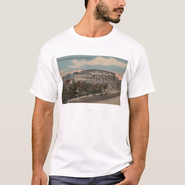 Camiseta Nueva York, NY - museo de arte metropolitano (Anverso)