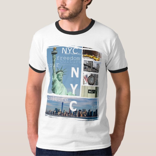 Camiseta Nueva York Nyc (Anverso)