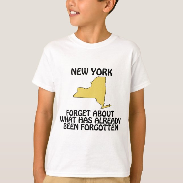Camiseta Nueva York - Olvídense De Lo Que Ya Ha Sido (Anverso)