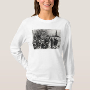 Camiseta Nueva York - recepción a la tierra de la libertad