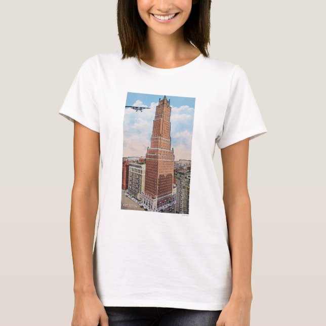 Camiseta Nueva York: Torre de Ritz (Anverso)