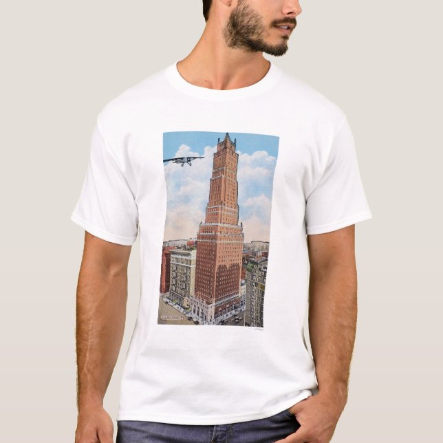Camiseta Nueva York: Torre de Ritz (Anverso)