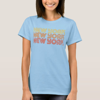 Camiseta Nueva York Vintage Used