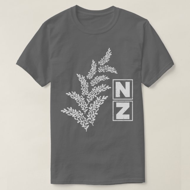 Camiseta Nueva Zelanda (Diseño del anverso)