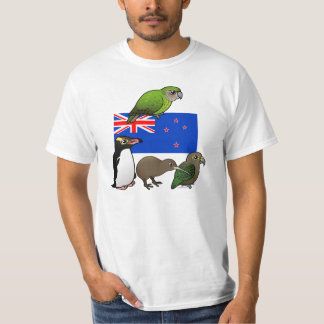 Camiseta Nueva Zelanda Birdorables
