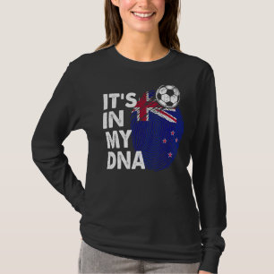 Camiseta Nueva Zelanda En Mi Adn New Zealand Flag Team New