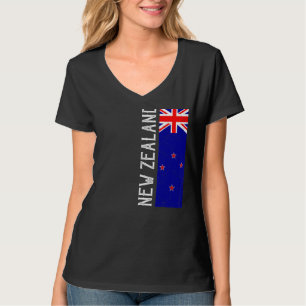 Camiseta Nueva Zelanda Heredero País Apoyo a Nueva Zelanda