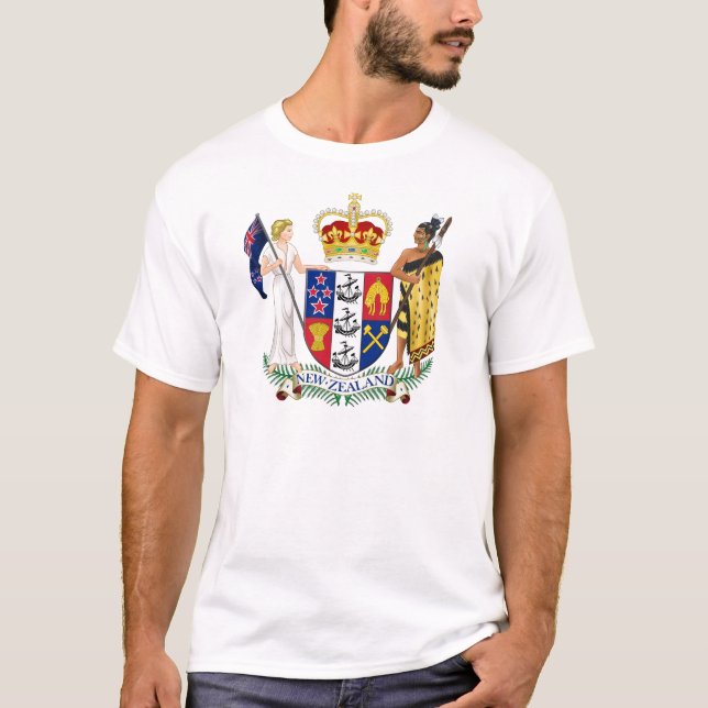 Camiseta Nueva Zelanda NZ (Anverso)