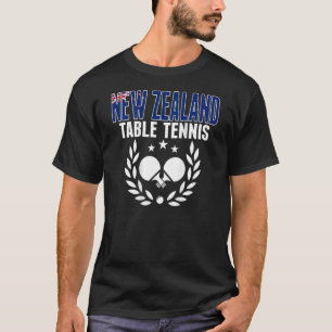 Camiseta Nueva Zelanda Ping Pong Kiwi