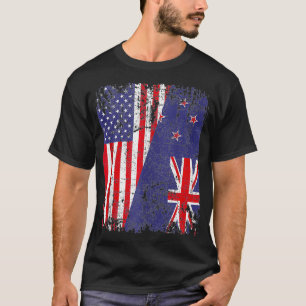 Camiseta NUEVA ZELANDIA ARROJA BANDERA DE KIWI DE Bandera M