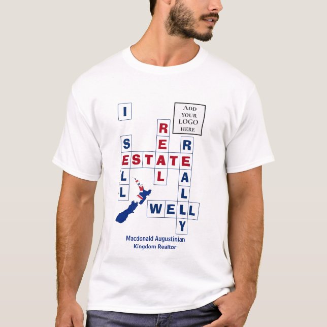Camiseta NUEVA ZELANDIA Real Estate LOGO Realtor (Anverso)