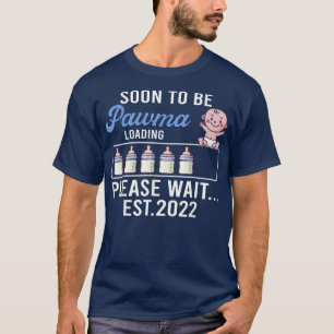Camiseta Nuevas abuelas, Invitación de embarazo pronto a se