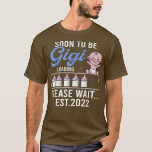 Camiseta Nuevas abuelas, Invitación de embarazo pronto será