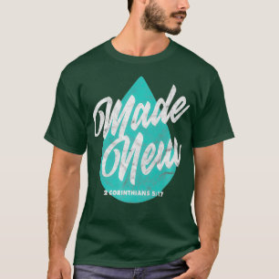 Camiseta Nuevas escrituras de bautismo contra cristiano