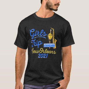 Camiseta Nuevas Orleans Chicas Viaje Fin de Semana Despedid