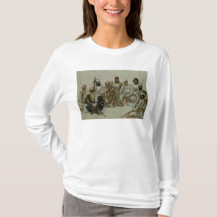 Camiseta Nueve cortesanos y criados del Raja
